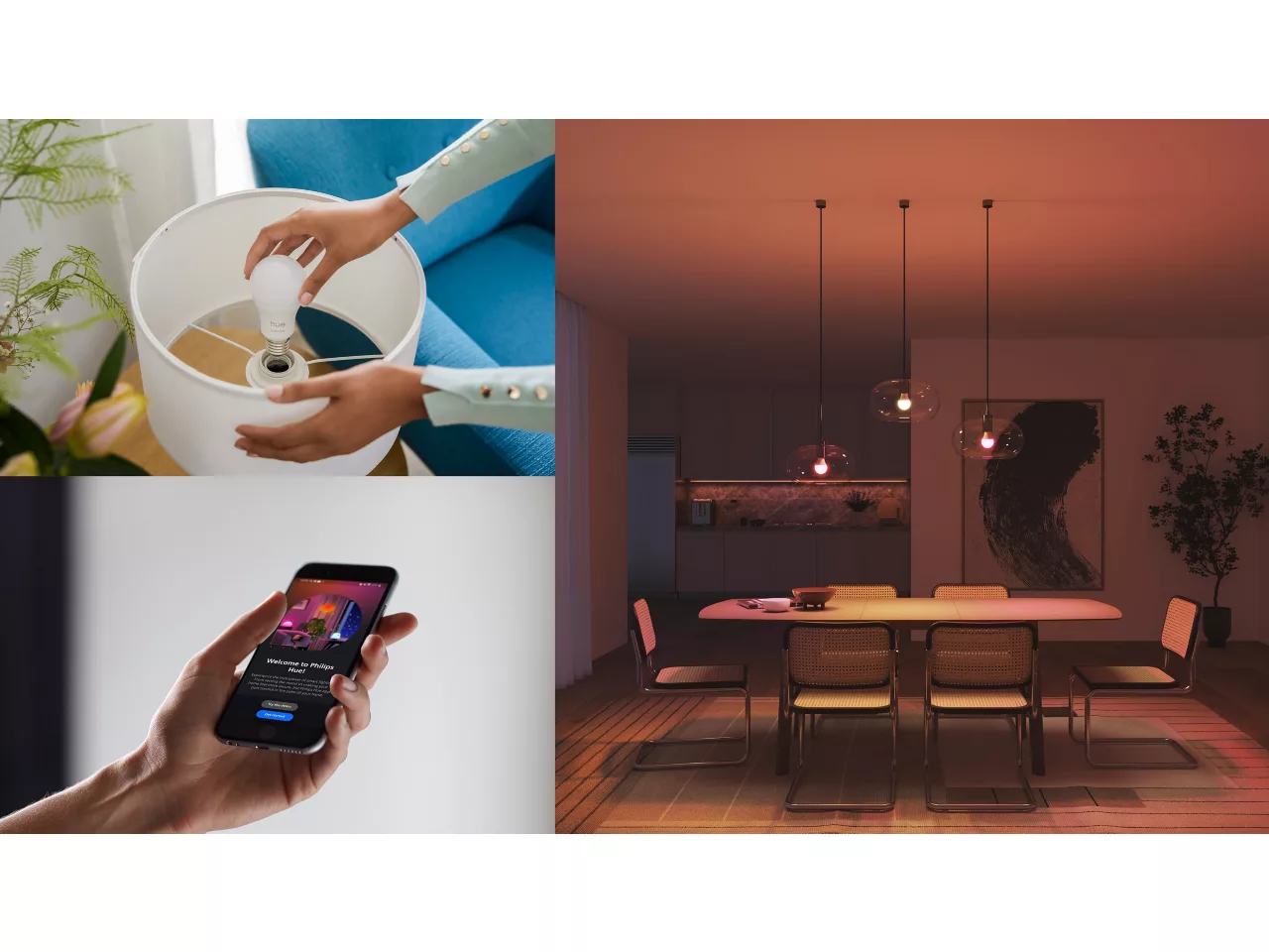 Philips Hue E WCA 806 A60 1P EU | E27 | 8 W | 16 million colours, White and colour light | Bluetooth, Zigbee