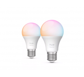 Philips Hue E WCA 806 A60 2P EU | E27 | 8 W | Bluetooth, Zigbee