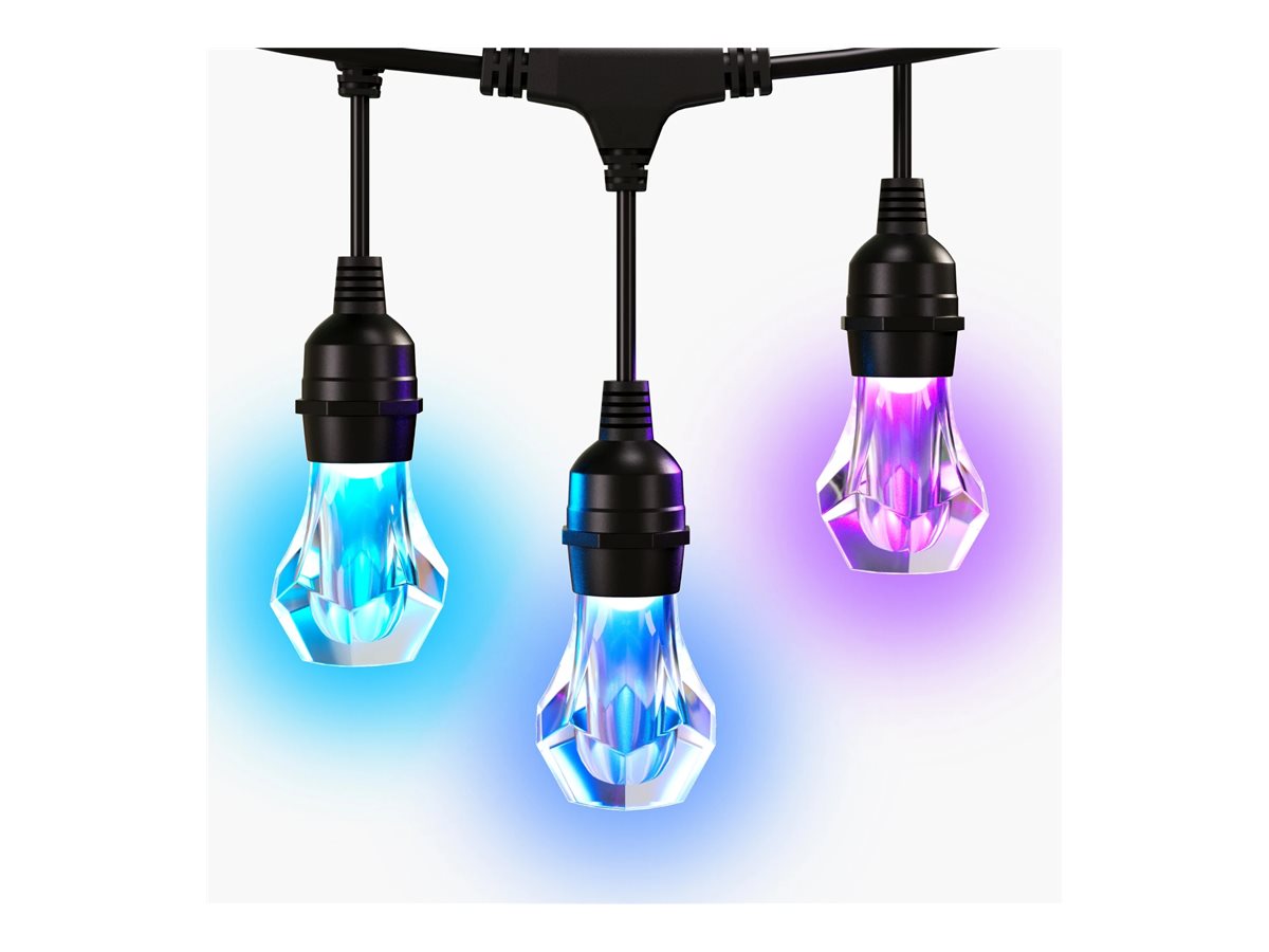 Nanoleaf Essentials Matter Smart Multicolour Outdoor String Lights Expansion 15m | 16M+
