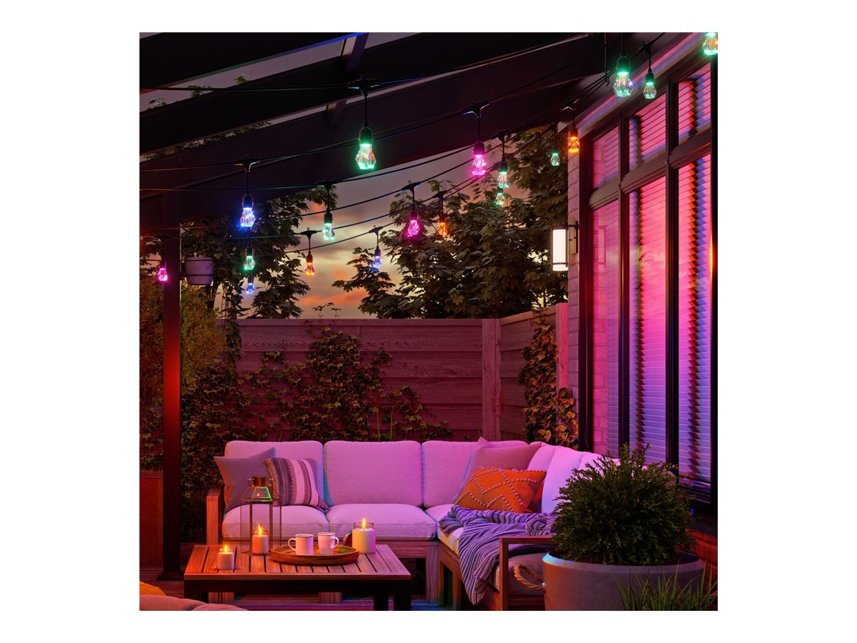Nanoleaf Essentials Matter Smart Multicolour Outdoor String Lights Expansion 15m | 16M+