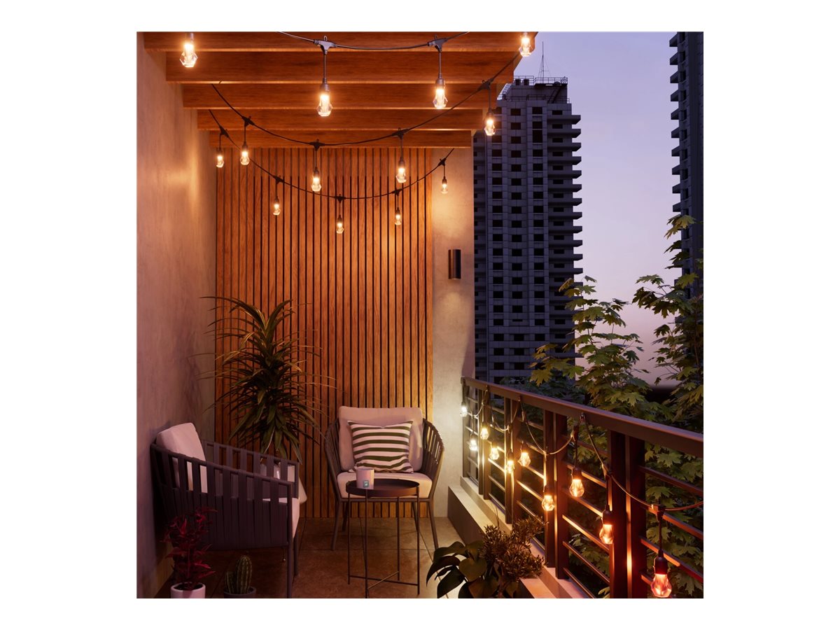 Nanoleaf Essentials Matter Smart Multicolour Outdoor String Lights Expansion 15m | 16M+