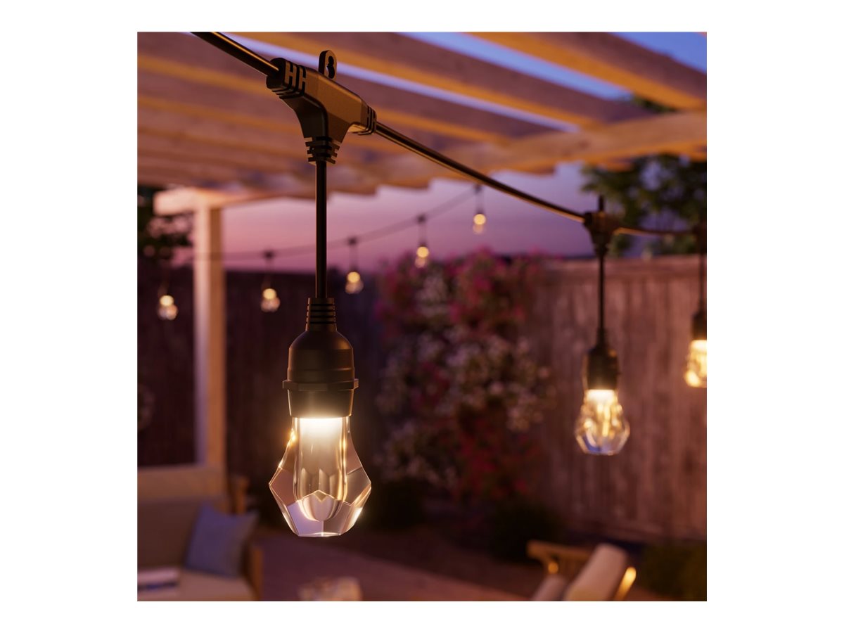 Nanoleaf Essentials Matter Smart Multicolour Outdoor String Lights Expansion 15m | 16M+