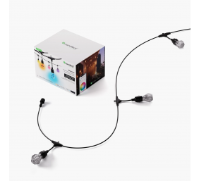 Nanoleaf Essentials Matter Smart Multicolour Outdoor String Lights Expansion 15m | 16M+