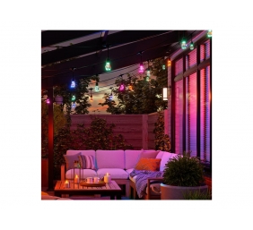 Nanoleaf Essentials Matter Smart Multicolour Outdoor String Lights Expansion 15m | 16M+