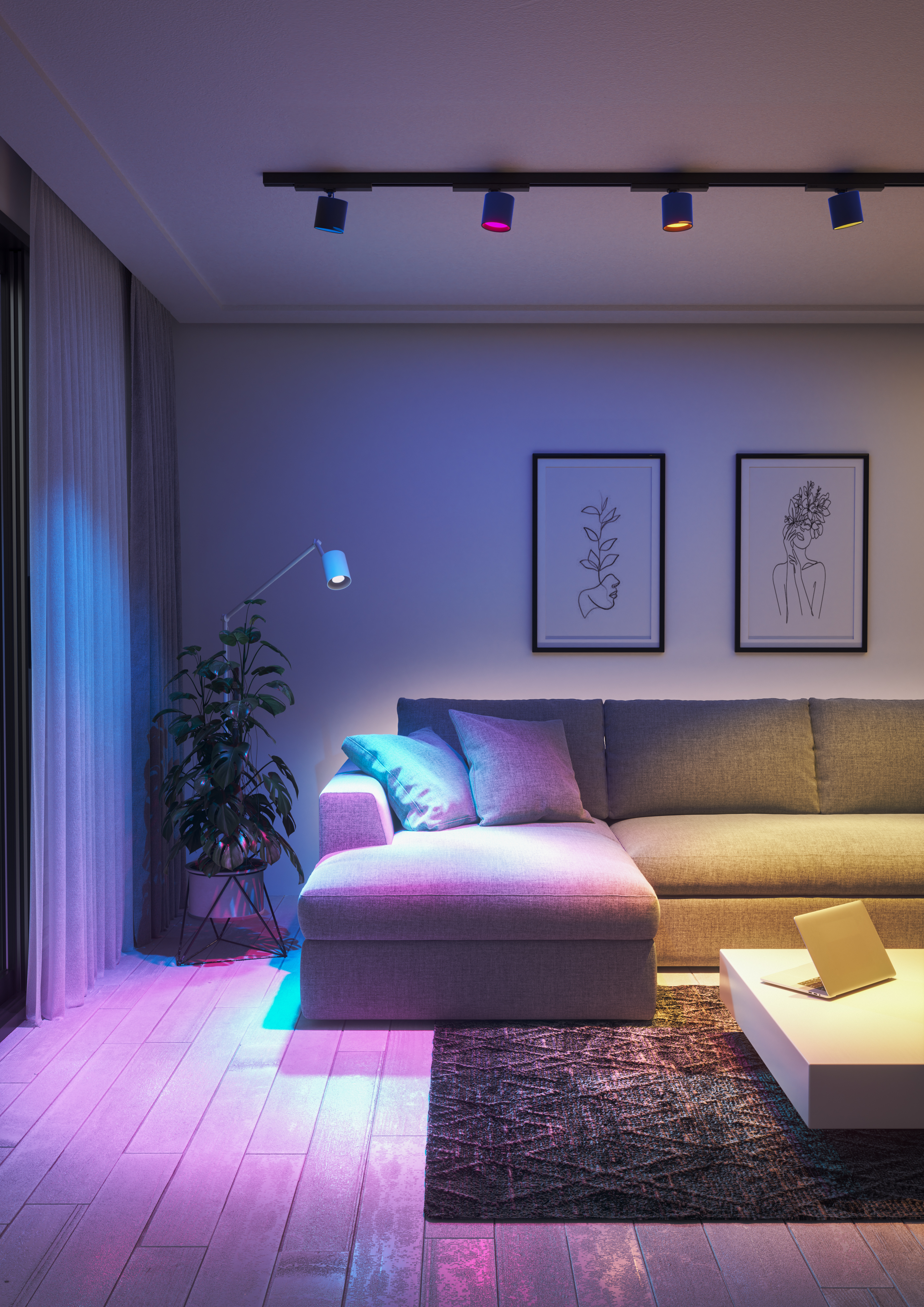Nanoleaf Essentials Matter Wi-Fi Smart Bulb, 3pcs | GU10 | RGBCW