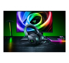 Razer Kraken V4 X Sensa HD Haptics Edition Wired Gaming Headset, Black | Razer