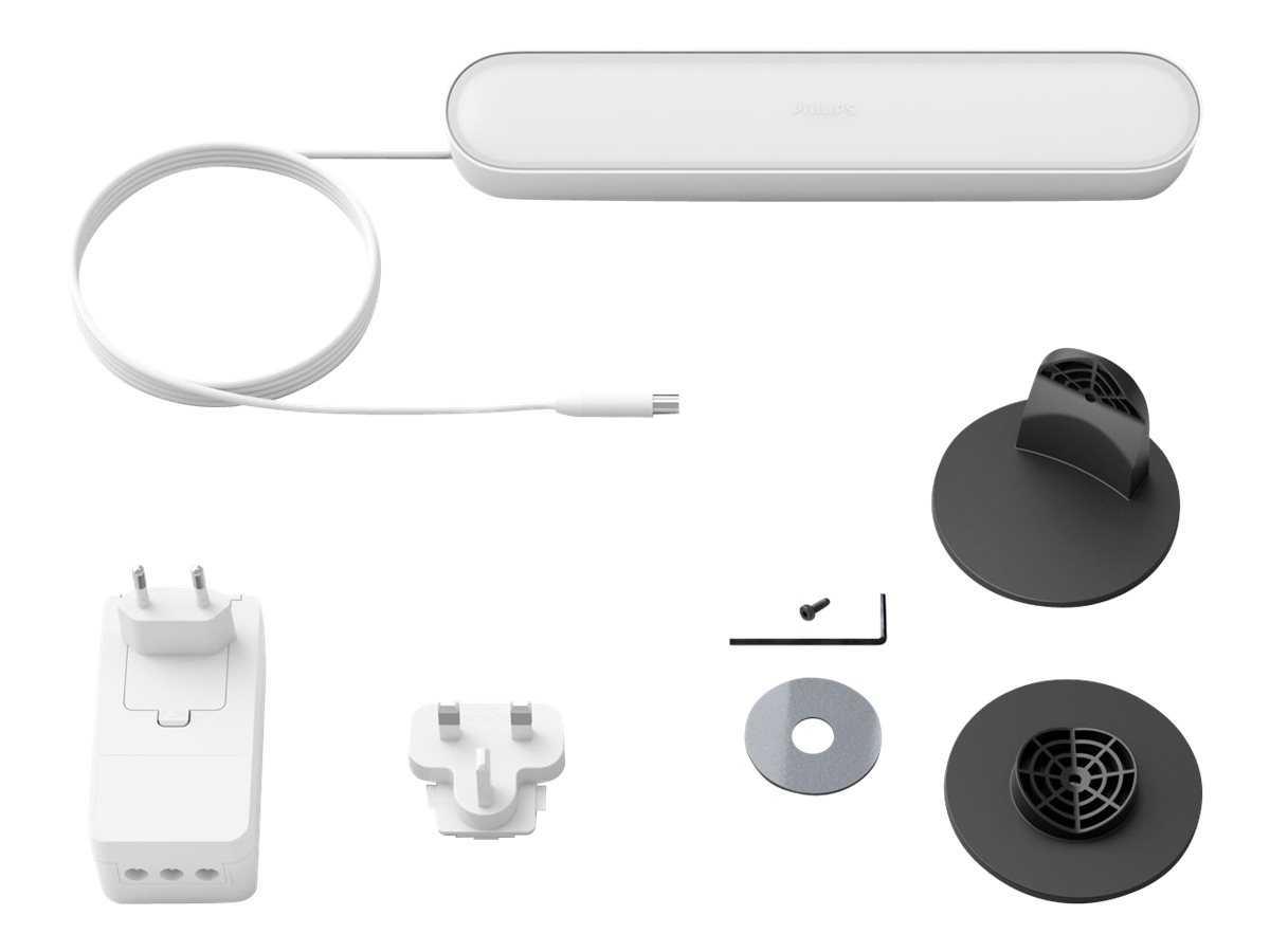 Philips Hue Play WCA Lightbar Base, White | 42 W | 2000-6500 Hue White Colour Ambiance