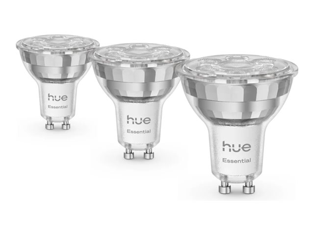 Philips Hue E WCA 345 GU10 3P EU | E27 | 8 W | 16 million colors, White and colored light