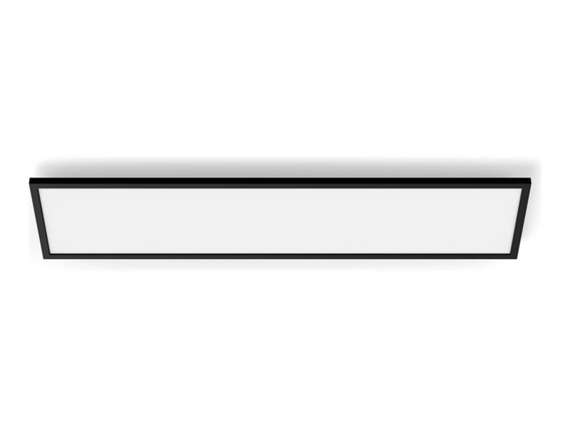 Philips Hue Aurelle rectangular panel light, Black, 120 x 30 cm | 2200-6500 Hue White Ambiance