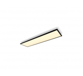 Philips Hue Aurelle rectangular panel light, Black, 120 x 30 cm | 2200-6500 Hue White Ambiance