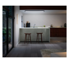 Philips Hue Aurelle rectangular panel light, Black, 120 x 30 cm | 2200-6500 Hue White Ambiance