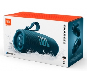 JBL Charge 6 Nešiojama garso kolonėlė, Bluetooth, Blue