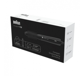 Braun Air styler AS1.5 BRAS150E Plaukų formavimo šukos, Juoda