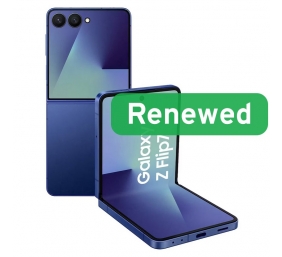 Samsung Renewed | Grade A | Galaxy Z Flip 7 | 256 GB | Blue Shadow | 5G | O