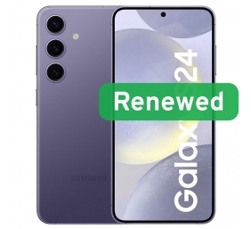 Samsung Renewed | Grade B | Galaxy S24 | 128 GB | Cobalt Violet | 5G | N