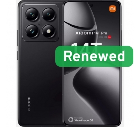 Xiaomi Renewed | Grade A | 14T Pro | 512 GB | Titan Black | 5G | O