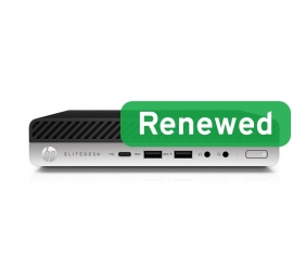 HP Renewed | Grade B | EliteDesk 800 G5 Desktop Mini | Intel Core I5-9500 | 8GB | UHD Graphics 630 | 512 GB | WiFi | Windows 11 Pro