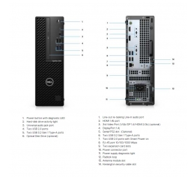 DELL Renewed | Grade C | OptiPlex 3080 SFF | Intel Core I5-10505 | 16GB | UHD Graphics 630 | 256 GB | N | Windows 11 Pro
