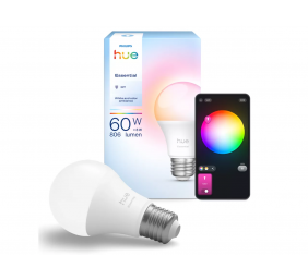 Philips Hue E WCA 806 A60 1P EU | E27 | 8 W | 16 million colours, White and colour light | Bluetooth, Zigbee
