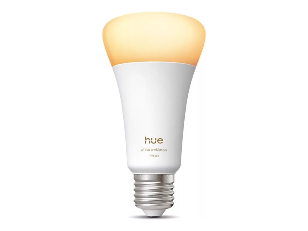 Philips Hue WA 1600 A67 1P EU | E27 | 11.8 W | White and colour light | Bluetooth and Zigbee