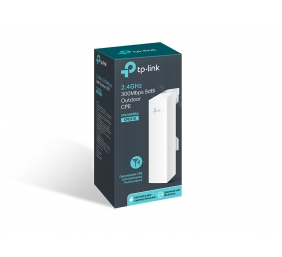 2.4GHz 300Mbps 9dBi Outdoor CPE | CPE210 | 802.11n | 300 Mbit/s | 10/100 Mbit/s | Ethernet LAN (RJ-45) ports 1 | Mesh Support No | MU-MiMO Yes | No mobile broadband | Antenna type 1xInternal