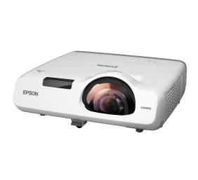 Epson Short Throw Series EB-530 XGA (1024x768), 3200 ANSI lumens, 16.000:1, White, Lamp warranty 12 month(s)