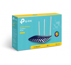 Router | Archer C20 | 802.11ac | 300+433 Mbit/s | 10/100 Mbit/s | Ethernet LAN (RJ-45) ports 4 | Mesh Support No | MU-MiMO No | No mobile broadband | Antenna type 3xExternal | No