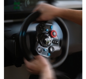 Logitech G29 Driving Force Žaidimų vairas ir pedalai, for PC, PS5, PS4, Juoda