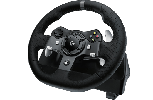 Logitech G920 Driving Force Žaidimų vairas ir pedalai, skirta Xbox Series X|S /Xbox One/PC, Juoda