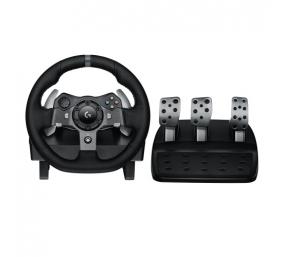 Logitech G920 Driving Force Žaidimų vairas ir pedalai, skirta Xbox Series X|S /Xbox One/PC, Juoda