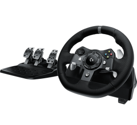 Logitech G920 Driving Force Žaidimų vairas ir pedalai, skirta Xbox Series X|S /Xbox One/PC, Juoda