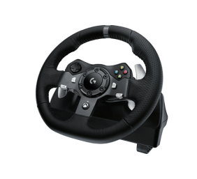 Logitech G920 Driving Force Žaidimų vairas ir pedalai, skirta Xbox Series X|S /Xbox One/PC, Juoda