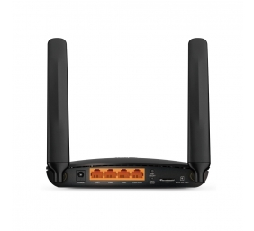 4G LTE Router | Archer MR200 | 802.11ac | 300+433 Mbit/s | 10/100 Mbit/s | Ethernet LAN (RJ-45) ports 3 | Mesh Support No | MU-MiMO No | 4G | Antenna type 2xDetachable antennas