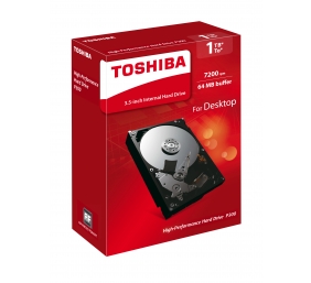 Toshiba P300 1TB 7200 RPM 1000 GB 3.5 inch HDD 64 MB