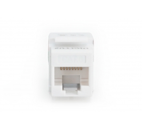 Class E CAT 6 Keystone Jack | DN-93601 | Unshielded RJ45 to LSA | Cable installation via LSA strips, color coded according to EIA/TIA 568 A & B; The Cat 6 keystone module supports transmission speeds of up to 1 GBit/s & 250 MHz in connection with cat 6 or