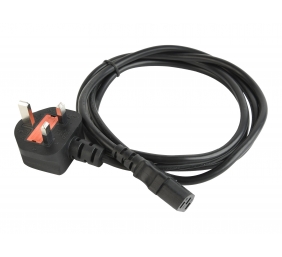 Gembird PC-187 UK power cord (C13), 5 A, 6 ft