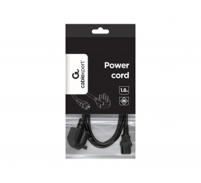 Gembird PC-187 UK power cord (C13), 5 A, 6 ft