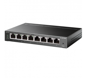 TP-LINK | Smart Switch | TL-SG108PE | Web Managed | Desktop | Gigabit Ethernet (copper) ports quantity 4 | PoE+ ports quantity 4 | Power supply type External | 36 month(s)