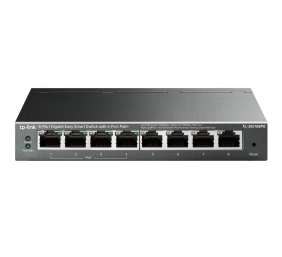 TP-LINK | Smart Switch | TL-SG108PE | Web Managed | Desktop | Gigabit Ethernet (copper) ports quantity 4 | PoE+ ports quantity 4 | Power supply type External | 36 month(s)