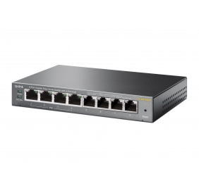 TP-LINK | Smart Switch | TL-SG108PE | Web Managed | Desktop | Gigabit Ethernet (copper) ports quantity 4 | PoE+ ports quantity 4 | Power supply type External | 36 month(s)