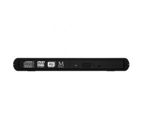 Verbatim 98938 External Slimline CD/DVD Writer Išorinis optinis įrenginys, USB-A, Juoda