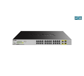 D-Link | Switch | DGS-1026MP | Unmanaged | Rack mountable | 1 Gbps (RJ-45) ports quantity 24 | SFP ports quantity 2 | PoE/Poe+ ports quantity 24 | Power supply type Single | 24 month(s)