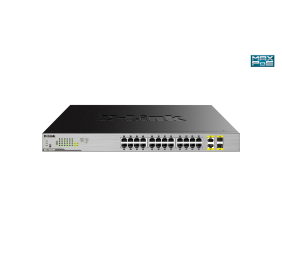 D-Link | Switch | DGS-1026MP | Unmanaged | Rack mountable | Gigabit Ethernet (copper) ports quantity 24 | SFP ports quantity 2 | PoE/Poe+ ports quantity 24 | Power supply type Single | 24 month(s)
