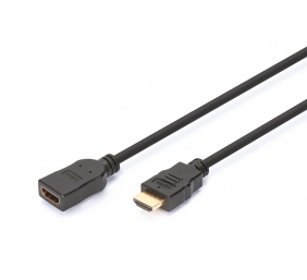 Digitus | HDMI High Speed extension cable | AK-330201-050-S | Type A M/F HDMI Female (type A) | HDMI Male (type A)