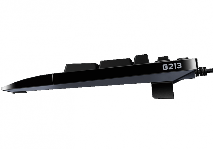 Logitech G213 PRODIGY Laidinė žaidimų klaviatūra, RGB Apšvietimas, USB, US Int, Juoda