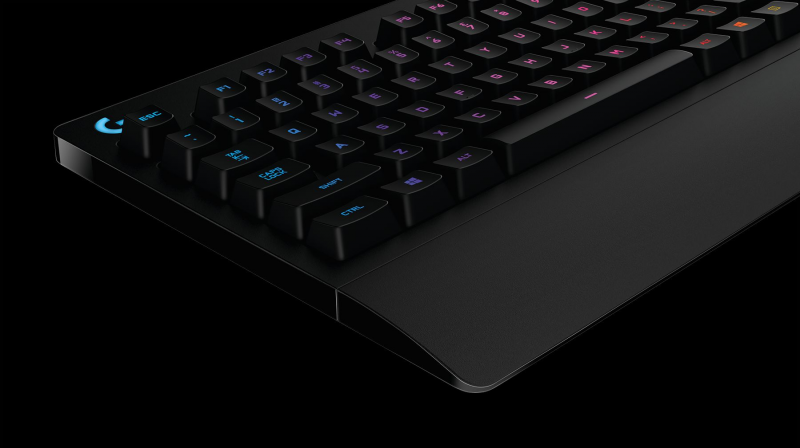 Logitech G213 PRODIGY Laidinė žaidimų klaviatūra, RGB Apšvietimas, USB, US Int, Juoda