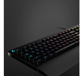 Logitech G213 PRODIGY Laidinė žaidimų klaviatūra, RGB Apšvietimas, USB, US, Juoda