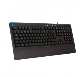 Logitech G213 PRODIGY Laidinė žaidimų klaviatūra, RGB Apšvietimas, USB, US Int, Juoda