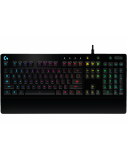 Logitech G213 PRODIGY Laidinė žaidimų klaviatūra, RGB Apšvietimas, USB, US Int, Juoda