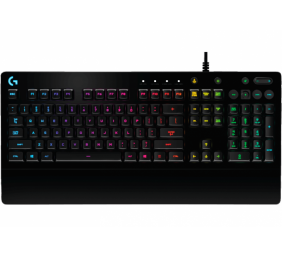 Logitech G213 PRODIGY Laidinė žaidimų klaviatūra, RGB Apšvietimas, USB, US Int, Juoda